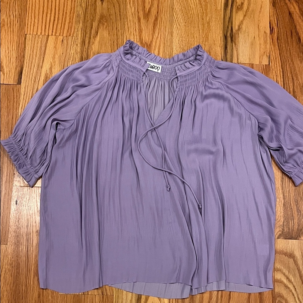 Size M Taroo Women's Purple Blouse